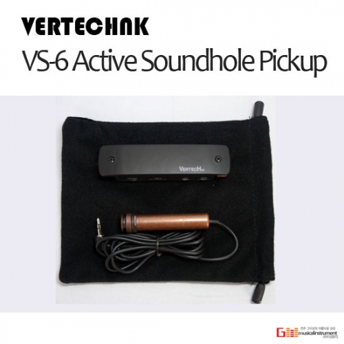 VERTECHNK VS-6 통기타용픽업 Active Soundhole Pickup 액티브 사운드홀픽업