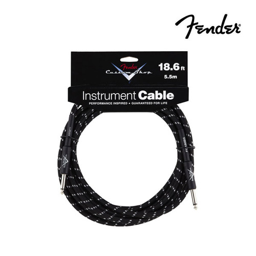 (지엠뮤직) 펜더 케이블 C.SHOP Inst. Cable 5.5m BLACK TWEED