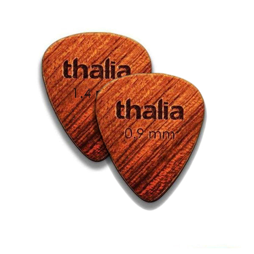 Thalia 우드 피크 0.9-1.4mm 6P Bubinga (BUM-STAND-6)