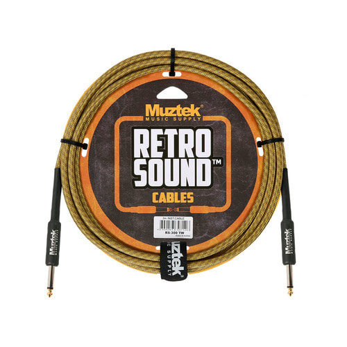 RS-300TW Retro sound 3m 트위드 기타케이블