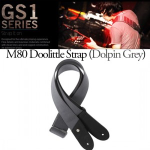 (지엠뮤직_스트랩) MONO Doolittle(Dolphin Grey) 모노 Guitar Strap 기타멜방 (M80-DLT-GRY)