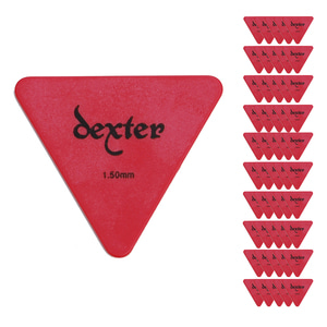 봉지(50개) Dexter BassPick-2 1.5mm 베이스기타피크