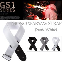 (지엠뮤직_스트랩) MONO Warsaw(Stark White) 모노 Guitar Strap 기타멜방 (M80-WAR-WHT)