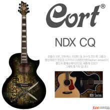 (지엠뮤직_통기타) Cort NDX-CQ EQ장착 콜트기타 어쿠스틱기타 오베이션기타