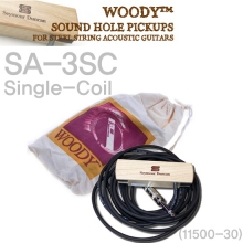 SA-3SC Single Coil Woody 통기타용픽업 (11500-30)