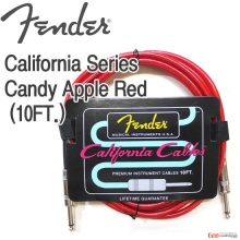 CANDY APPLE RED 10ft California (099-0410-009) 3m 케이블