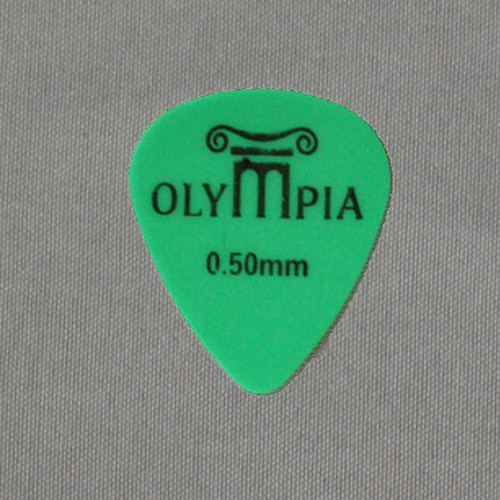 Olympia TOLTEX STANDARD 0.50mm 물방울 기타피크