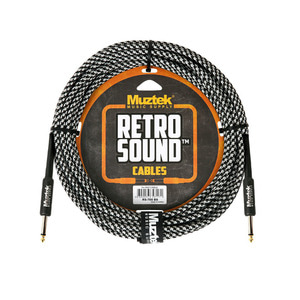 RS-700BS Retro sound 7m 블랙 실버 기타케이블