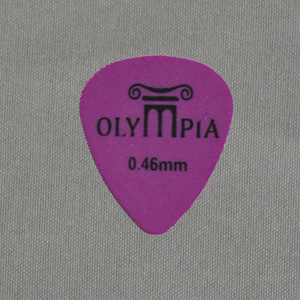 Olympia TOLTEX STANDARD 0.46mm 물방울 기타피크