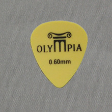 Olympia TOLTEX STANDARD 0.60mm 물방울 기타피크